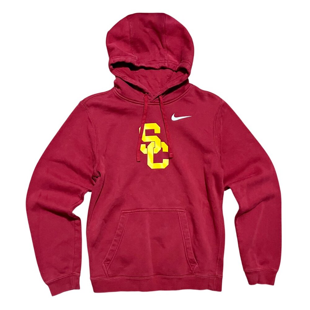 USC Trojans Southern California University Nike Red Hoodie Sweatshirt, Men's S